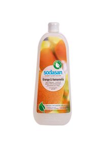 Afwasmiddel natuurlijk, Sodasan Sp&uuml;lmittel Balsam Orange & Hamamelis 1 Liter, ecologisch afwasmiddel