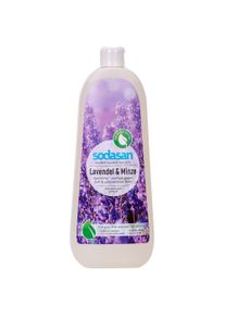 Sodasan Afwasmiddel lavendel, natuurlijk afwasmiddel, ecologisch afwasmiddel, 1 liter, lavendel en munt