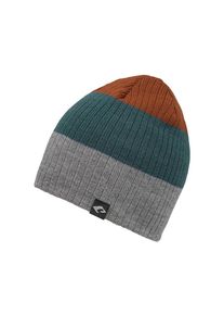 Chillouts , Strickmütze »Nevio Hat«, verschiedene Tragmöglichkeiten , rust-petrol-grey