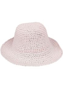 Capelli New York , Strohhut, mit handgefertigter Struktur , white