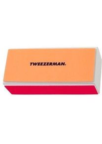 Tweezerman, Nagelstyling + Kunstnägel, Neon Hot 4-IN-1 Nail File - Nail File & Nail Polisher 4 in 1 -