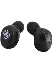 Guess słuchawki Bluetooth GUTWST31EU TWS + stacja dokująca fioletowy/purple (5 h, Docking, Kabellos), Kopfh&ouml;rer, Violett