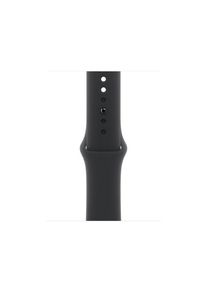 Curea Smartwatch Apple MXLJ3ZM/A pentru Watch 42mm, Sport Band, S/M (Negru)
