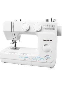 Medion Freiarmnähmaschine MD 18205, Nähmaschine, Weiss