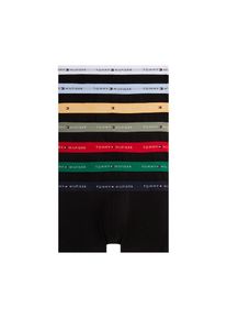 Tommy Hilfiger Underwear , Trunk »7P TRUNK WB«, (Packung, 7 St., 7er), mit Logobund , V Bl/B Or/Ut Sg/Ds Sk/Pr Rd/Nv G/W , L (52) , L (52) ,...