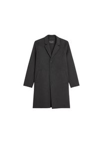 Marc O'Polo Marc O'Polo , Wollmantel, regular fit, aus recyceltem Double-Face-Wool-Mix , dark grey melange , 54 , 54 , Mantel von Marc O'Polo