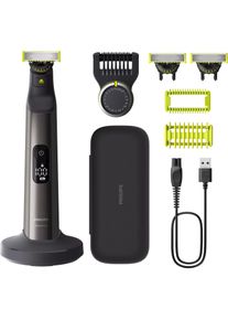 Philips, Trimmer + Haarschneider, OneBlade Pro 360 Face + Body (QP6652/35)