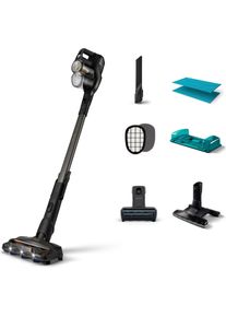 Philips Speed Pro Max Aqua Plus, Staubsauger, Schwarz