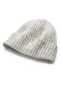 armedangels Unisex-Strickmütze meliert, Hellgrau