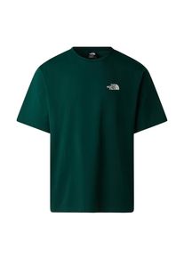 The North Face T-Shirt 'Mountain' Herren grün Größe S Logoprint