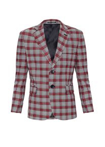 Daniel Hills Chaqueta de traje, Niños, piedra / rojo oscuro, talla 164-176