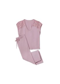 Tchibo - Pyjama - Damen - Gr. S - rosé
