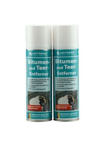 HOTREGA Dissolvant bitume, nettoyant goudron, 2 x 300 ml aérosol