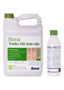 Bona Vernis parquet antidérapant, vernis parquet professionnel, 4,95 L, 4,5 Liter + 0,45 L, 2K