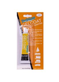 Yachticon Réparation gelcoat, Mastic gelcoat, Gelcoat blanc, Mastic réparation bateau, 70 g, en tube