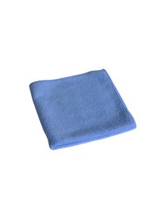 HOTREGA Chiffon microfibre bleu, 40 x 40 cm, extra forte qualité, lot de 20 pièces