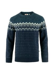 Fjällräven Fjällräven Övik Knit Sweater Wollen trui Heren (XS |blauw)