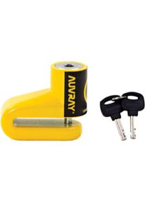 Auvray BD 16 Scooter, blocco del disco del freno , colore: Nero/Giallo