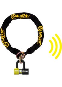 Auvray Xtrem Chain / Mini Alarm, zamek łańcuchowy z alarmem , kolor: czarny/żółty , rozmiar: 120 cm