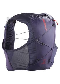 Salomon Active Skin 4 Grvl Set Trail running backpack (L, blue)