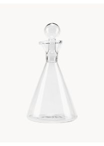 Andrea House Set de aceiteras y vinagreras Mlask, 2 uds. Transparente Vidrio Ø 9 x Al 18 cm