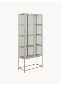 AC Design Witryna Seaford Szary Metal S 77 x W 186 cm