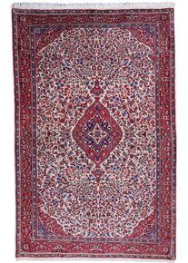 Sarouk Tappeto 210 x 140 (Iran) Annodato A Mano