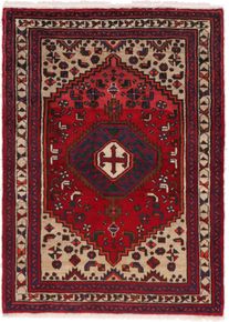 Hamedan Tappeto 110 x 150 (Iran) Annodato A Mano