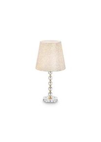 Ideal Lux Lampade Da Scrivania - Ufficio Classico Queen Metallo Oro 1 Luce E27 Big
