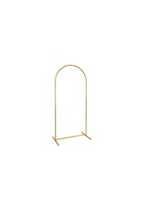 partydeco Hintergrundständer, Midi-Bogen, Gold, 80x180 cm