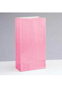 UNIQUE 12 sacchetti regalo in carta Valentina Rosa (3er Multipack)