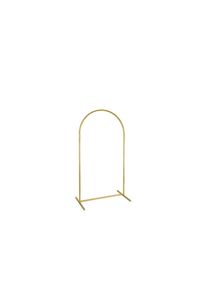 partydeco Hintergrundständer, Mini-Bogen, Gold, 80x150 cm
