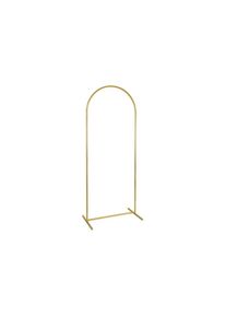 partydeco Hintergrundständer, Maxi-Bogen, Gold, 80x200 cm