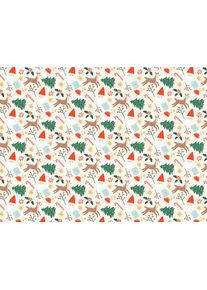 partydeco Geschenkpapier - Frohe Weihnachten, 70x200 cm