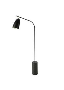 AC ANGEL CERDA Angel Cerdá Lámpara de pie mármol negro y acero negro 8051C 62 x 15 x 147