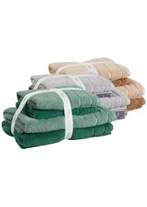 Vossen Frottierset , Uni , ISO 9001, Fkt, Made in Austria, Oeko-Tex® Standard 100 , hochwertige Qualität , Heimtextilien, Badtextilien, Handtücher