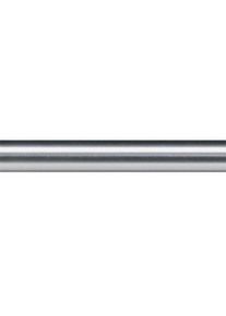 Homeware Rundstange , Edelstahlfarben , Metall , 120 cm , Grüner Punkt , Heimtextilien, Vorhänge, Vorhangstangen