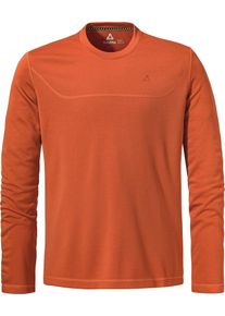 Schöffel Schöffel Sportshirt 'Circ Smue' Herren orange Größe L Unifarben