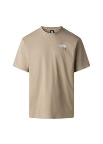 The North Face T-Shirt 'Explore Carabiner' Herren beige Größe XL Motivprint