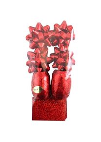Set nastri regalo rosso 10 pz. (10er Multipack)