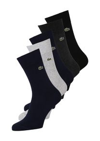 Lacoste Socken Herren grau, schwarz Größe 39/42 Logoprint