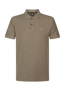 PETROL INDUSTRIES Poloshirt Herren grün Größe S Unifarben