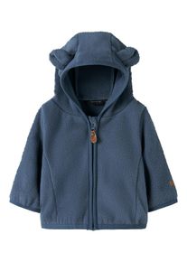 name it Jachetă fleece 'NBNMEEKO' albastru, Mărimea 68
