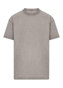 F4NT4STIC Shirt Herren grau Größe L Unifarben