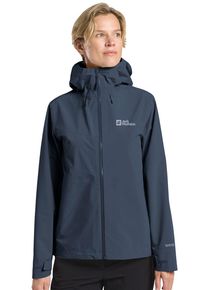 Jack Wolfskin Damska przeciwdeszczowa kurtka hardshell Highest Peak 3L Jacket Women XL midnight sky