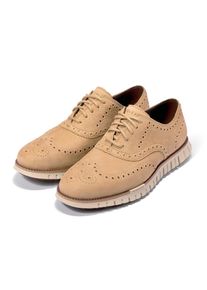 Cole Haan Schnürschuh 'ZEROGRAND' Herren beige Größe 41 Unifarben