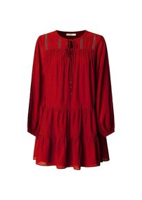 Pepe Jeans Kleid 'Paule' Damen rot Größe 40 Unifarben