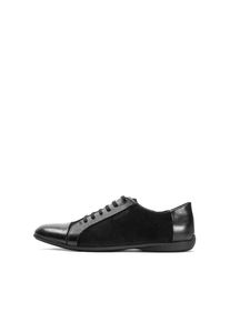 Kazar Schnürschuh Herren schwarz Größe 40 Unifarben