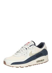 Nike Sportswear Heren Sneakers laag 'AIR MAX 90 PRM' crème / ecru / navy / rood 39