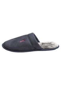 next Hausschuh Herren blau Größe 40 Unifarben
